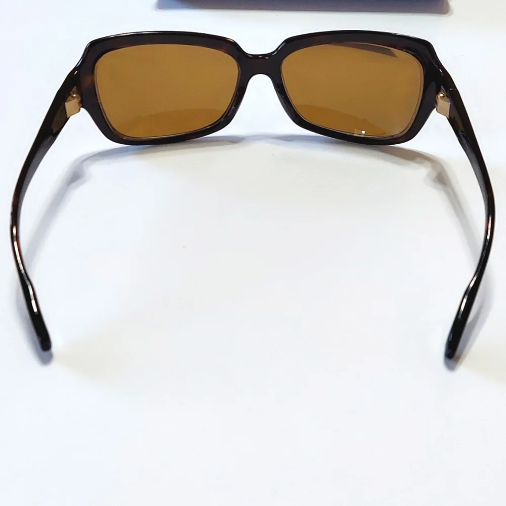 Oliver Peoples NWOT Dunaway Dark Tortoise Frame With Brown Lens With Case - Picture 4 of 7